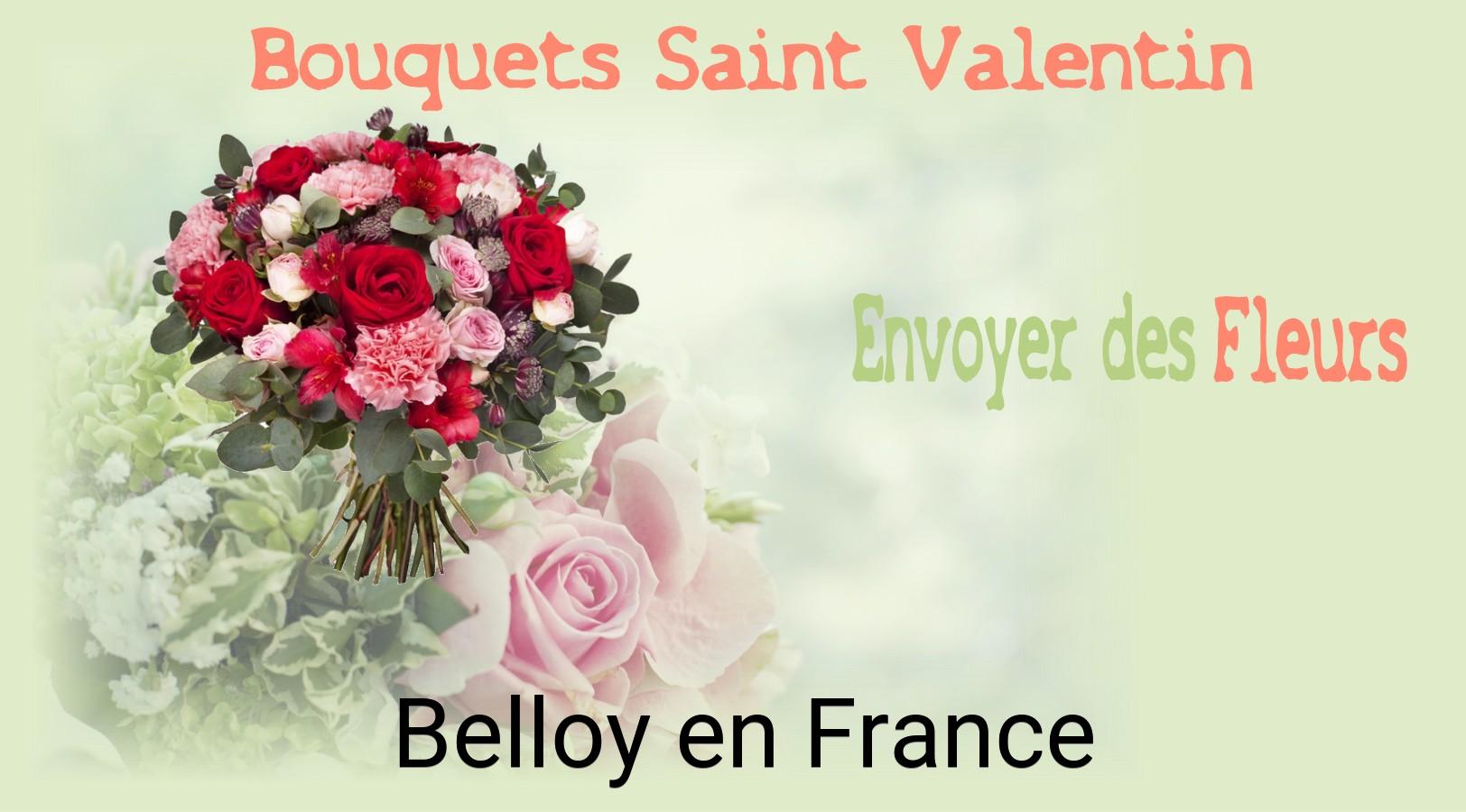 Roses de Saint-Valentin livrées à Belloy-en-France